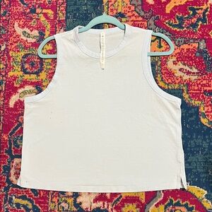 Lululemon Light Blue Sleeveless Women's Tank top size 10